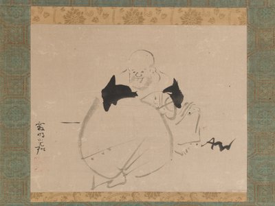 Hotei, po 1704 r. autorstwa Ogata Korin