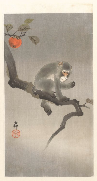 ty w kakiboom autorstwa Ohara Koson