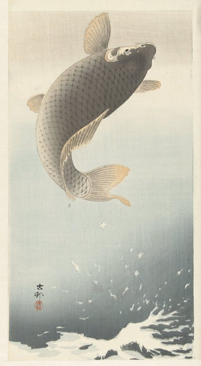 Karp autorstwa Ohara Koson