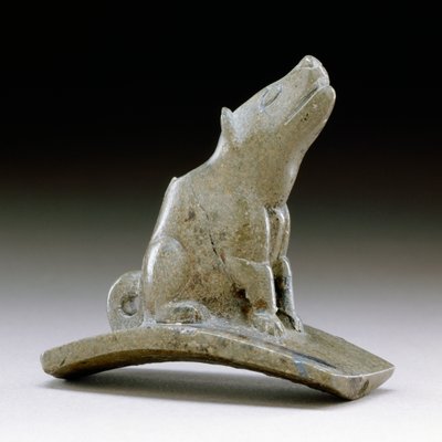 Rura platformowa Coyote, 200 BC-100 AD (pipestone) autorstwa Ohio Hopewell culture