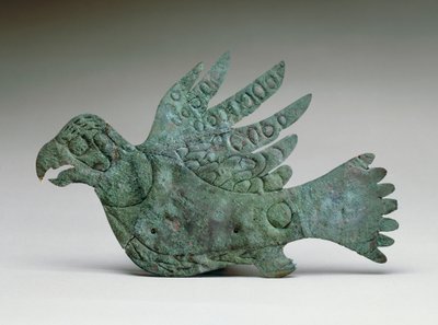 Wycięcie Falcon, 200 BC-100 AD (miedź) autorstwa Ohio Hopewell culture