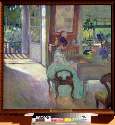 Wiosenna piosenka (obraz) autorstwa Olga Lyudvigovna Della-Vos-Kardovskaya