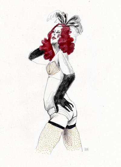 Burleska autorstwa Olga Skomorokhova