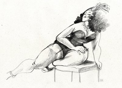 Zmysłowy urok pin-up autorstwa Olga Skomorokhova
