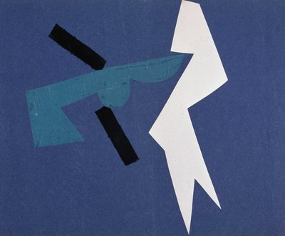 Universal War: Kolaż autorstwa Olgi Rosanova, styczeń 1916 autorstwa Olga Wladimirowna  Rosanowa