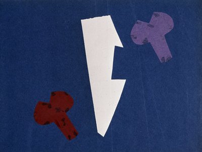 Universal War: Kolaż autorstwa Olgi Rosanova, styczeń 1916 autorstwa Olga Wladimirowna  Rosanowa