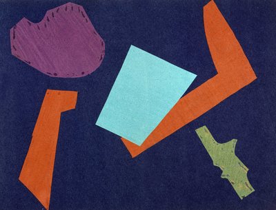 Universal War: Kolaż autorstwa Olgi Rosanova, styczeń 1916 autorstwa Olga Wladimirowna  Rosanowa