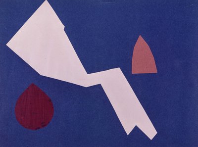 Universal War Collage Olga Rosanova, styczeń 1916 autorstwa Olga Wladimirowna  Rosanowa