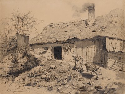 praca na farmie autorstwa Olga Wisinger-Florian