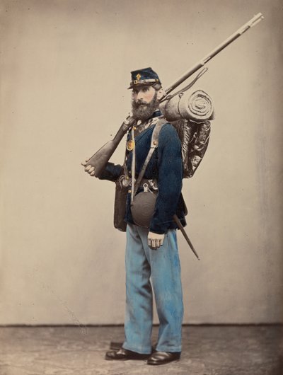 Zmęczenie, Rozkaz Marszowy, 1866. autorstwa Oliver H. Willard.
