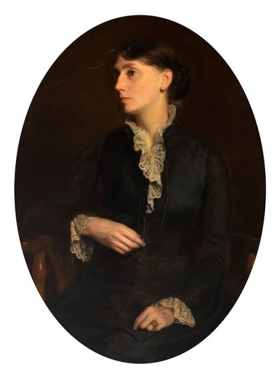 Portret Fidelii Bridges autorstwa Oliver Ingraham Lay