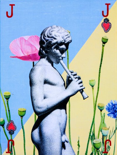 Fante, 2019 (technika mieszana na płótnie) autorstwa Olivia Gozzano