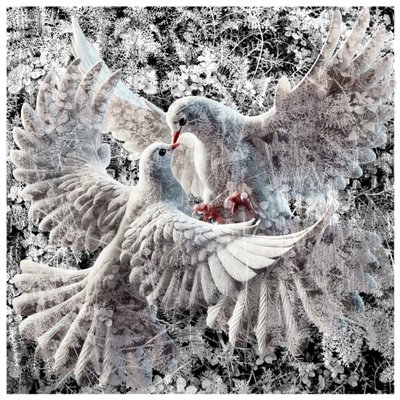 Pace, 2024 (cyfrowe media mieszane) autorstwa Olivia Gozzano