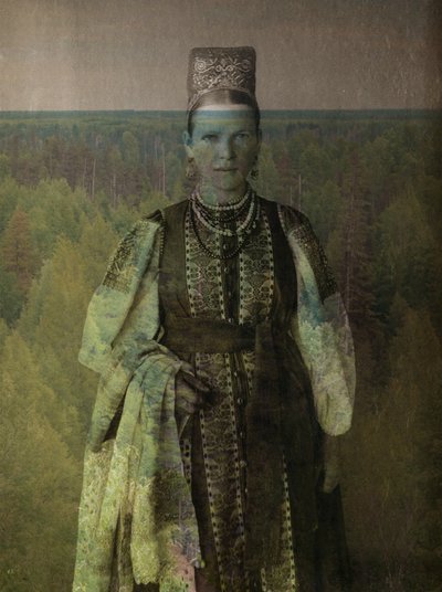 Russkie krasavitsy, 2024 (cyfrowe media mieszane) autorstwa Olivia Gozzano