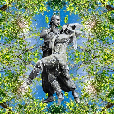 Sherazade Fokin e Fokina, 2024 (cyfrowa technika mieszana) autorstwa Olivia Gozzano