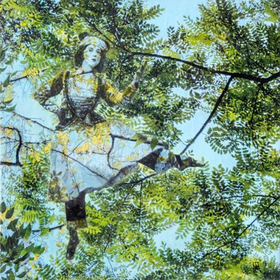 Tamara Karsavina, 2024 (mieszane media na płótnie) autorstwa Olivia Gozzano