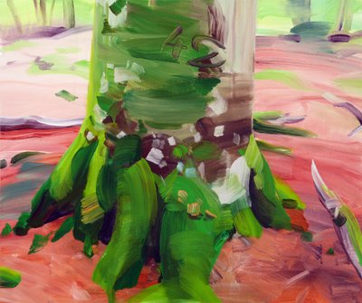 Las 27,2017 (akryl na płótnie) autorstwa Olivier Morel