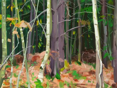 Las 7,2015 (akryl na płótnie) autorstwa Olivier Morel