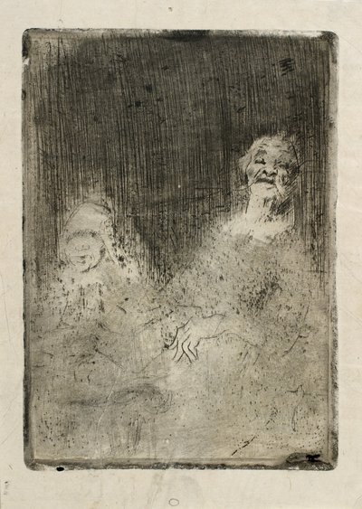Dwie postacie autorstwa Oluf Hartmann