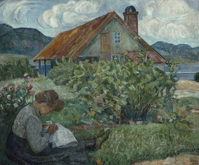 Szycie Gogga autorstwa Oluf Wold Thorne