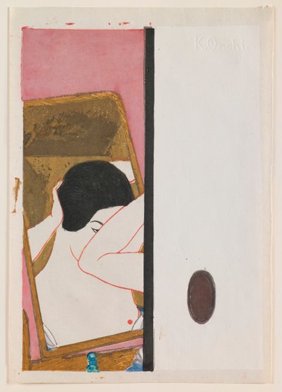 Lustro autorstwa Onchi Kôshirô