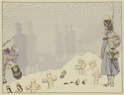 Bitwa pod Eylau, najkrwawsze ze zwycięstw Napoleona, 8 lutego 1807 r. autorstwa Onfray de Breville Job