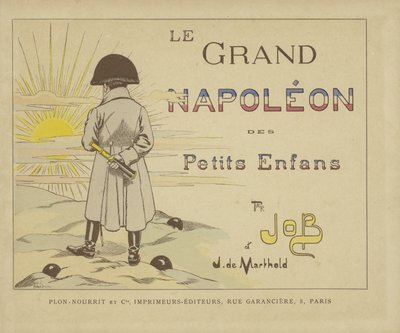 Strona tytułowa Le Grand Napoleon des Petits Enfants autorstwa Onfray de Breville Job