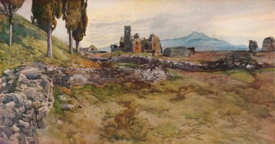 „Na Via Appia”, XIX w. autorstwa Onorato Carlandi