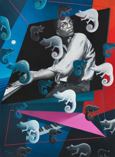 Kameleon autorstwa Ophelia Redpath