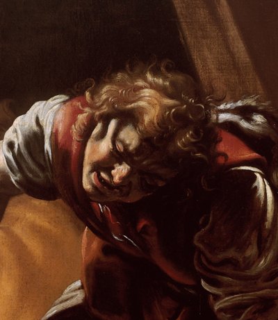 Fragment Dawida z Dawida i Goliata autorstwa Orazio Borgianni