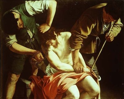 Ukoronowanie cierniem autorstwa Orazio Gentileschi