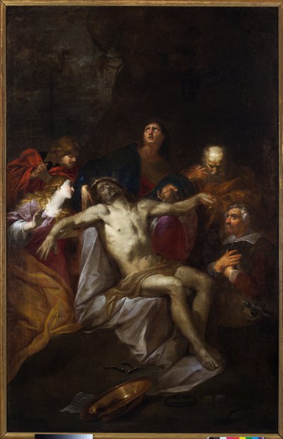 Lament nad ciałem Chrystusa autorstwa Orazio de
