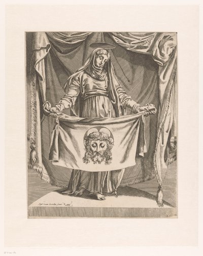Veronica z ściereczką potową autorstwa Orazio de Santis (attributed to)