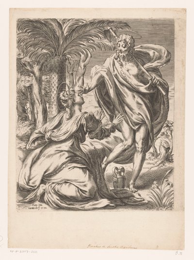 Chrystus ukazuje się Marii Magdalenie (Noli me tangere) autorstwa Orazio de Santis