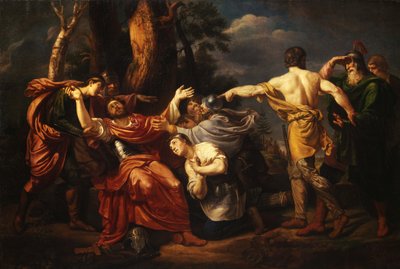 Dmitrij Donskoj na polu bekasów, 1805 r. autorstwa Orest Adamovich Kiprensky