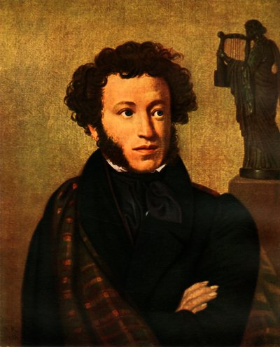 Portret Aleksandra Siergiejewicza Puszkina, 1827, 1965. autorstwa Orest Adamovich Kiprensky