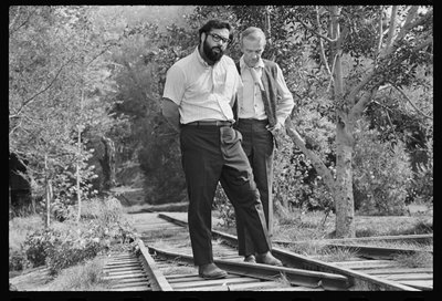 Francis Ford Coppola i Fred Astaire na planie „Finian