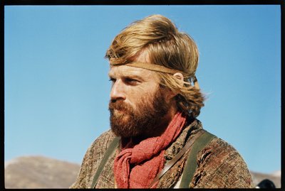Robert Redford na planie „Jeremiah Johnson”, 1972 (zdjęcie) autorstwa Orlando Suero