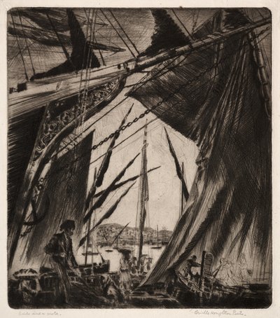 Żagle i Vista autorstwa Orville Houghton Peets