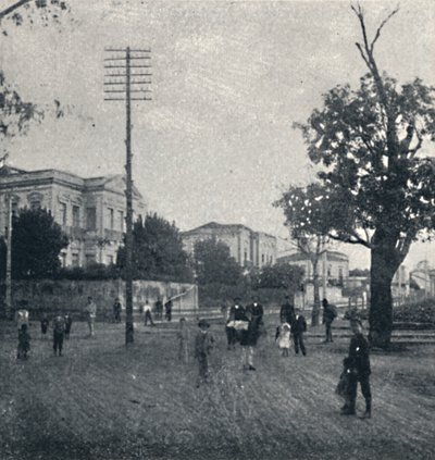 Largo da Republica, 1895 autorstwa Oscar Ernheim