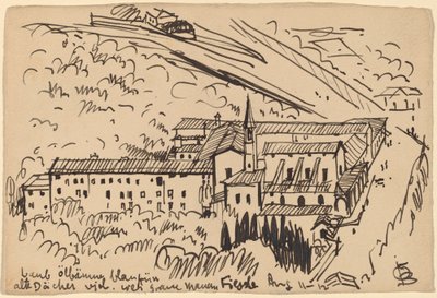 Fiesole, Klasztor S. Domenico autorstwa Oscar F. Bluemner