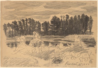 Riverhead, Long Island autorstwa Oscar F. Bluemner