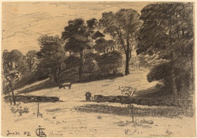 Bronx autorstwa Oscar F. Bluemner