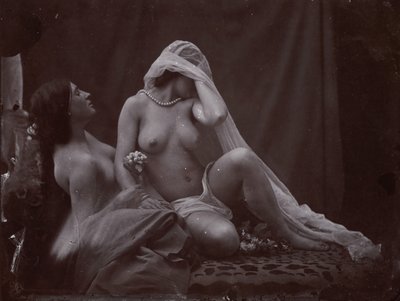 [Studium na temat dwóch sposobów życia], ok. godz. 1857, wydrukowany 1987. autorstwa Oscar Gustav Rejlander