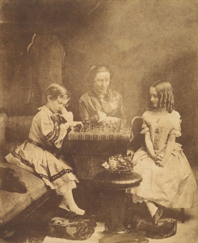 Kolega uczonego, 1855. autorstwa Oscar Gustav Rejlander