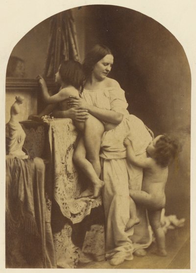 Madonna z Dzieciątkiem i św. Janem Chrzcicielem autorstwa Oscar Gustave Rejlander