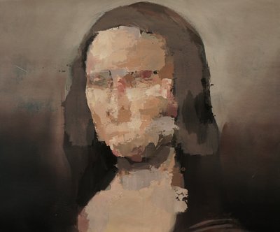 Mona Lisa, 2020 (akryl na płótnie) autorstwa Oscar Nin