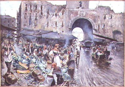 Port Nolano, Neapol autorstwa Oscar Ricciardi