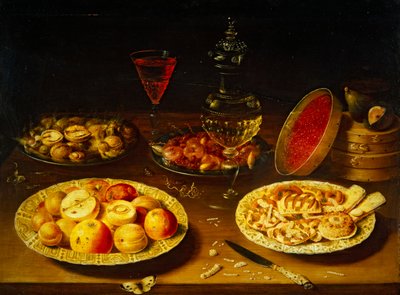Martwa natura (olej na panelu) autorstwa Osias the Elder Beert