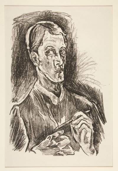 Autoportret, z portfolio autorstwa Oskar Kokoschka